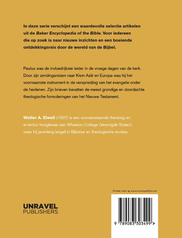 Achterkant van Paulus de apostel