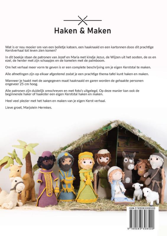 Achterkant van Haak en maak je eigen Kerststal