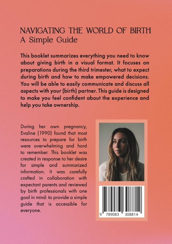 Achterkant van Your Birth Guide
