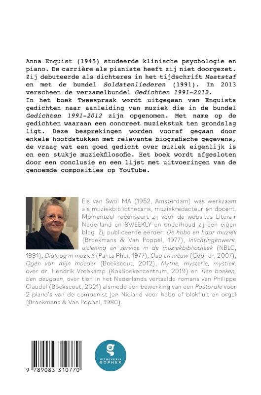 Achterkant van Tweespraak