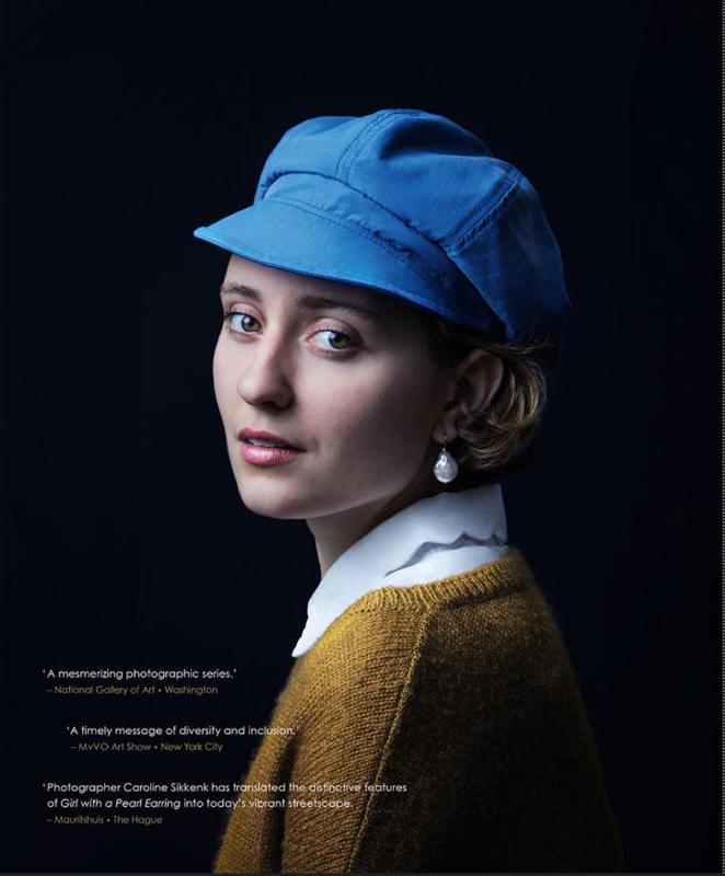 Achterkant van Girls with Pearls