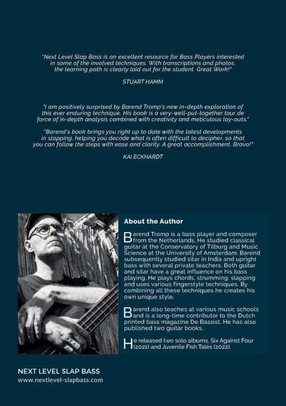 Achterkant van Next Level Slap Bass