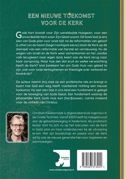 Achterkant van Een nieuwe toekomst voor de Kerk