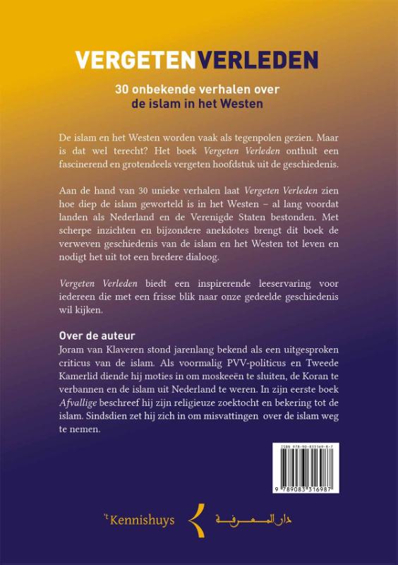 Achterkant van Vergeten Verleden