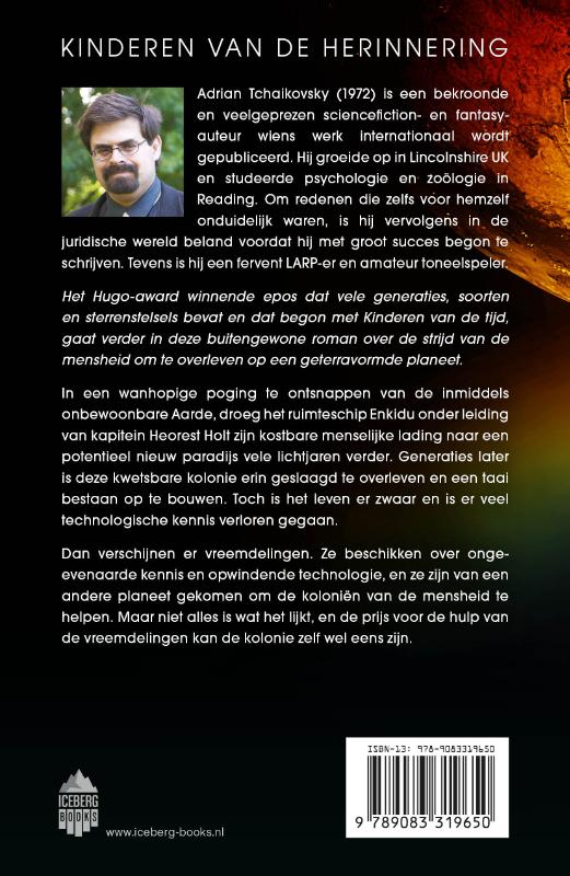 Achterkant van Kinderen van de herinnering