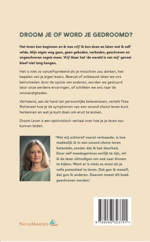 Achterkant van Droom Leven
