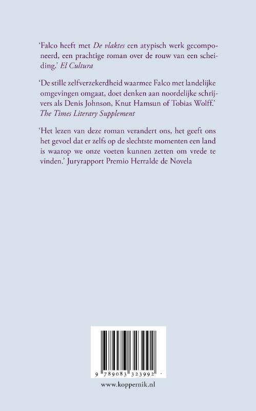 Achterkant van De vlaktes