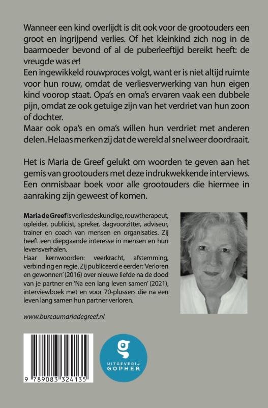 Achterkant van Het regent in mijn toekomst