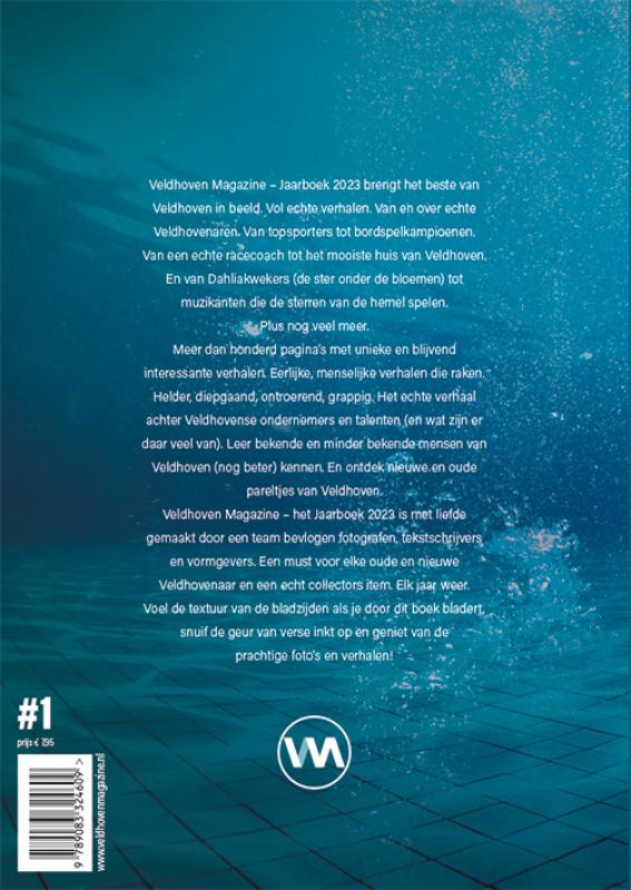 Achterkant van Veldhoven Magazine Jaarboek 2023