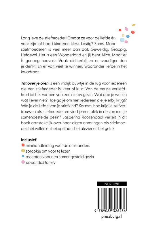 Achterkant van Tot over je oren