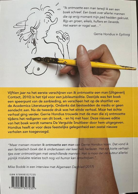 Achterkant van Ik ontmoette een man