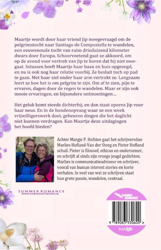 Achterkant van Een reis om nooit te vergeten