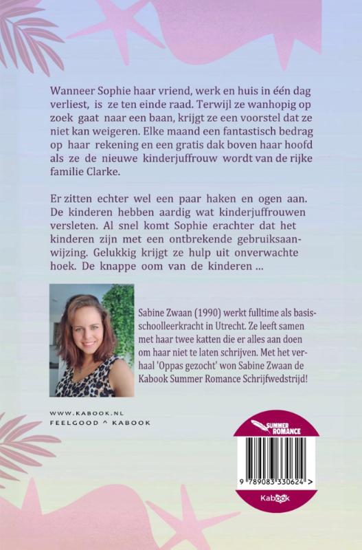 Achterkant van Oppas gezocht