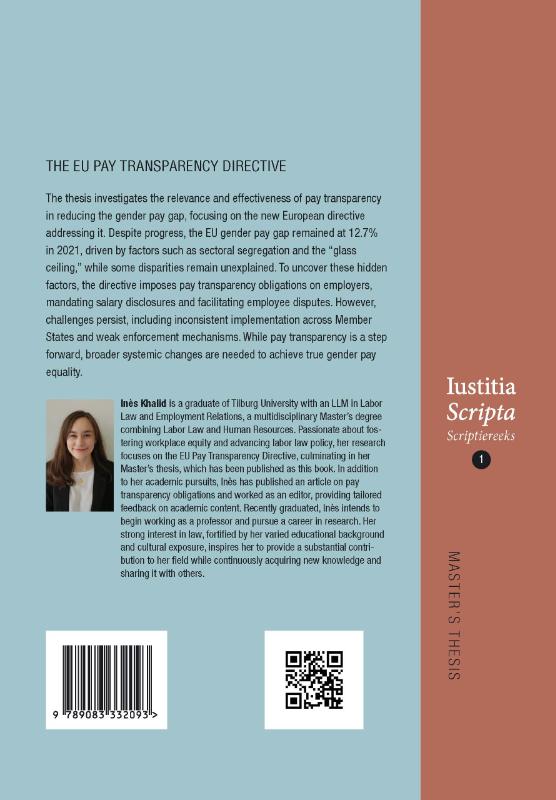Achterkant van The EU Pay Transparency Directive