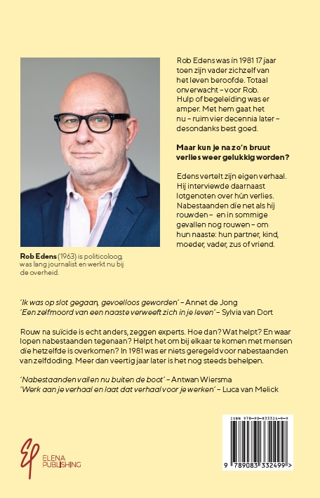 Achterkant van Beroofd van het leven
