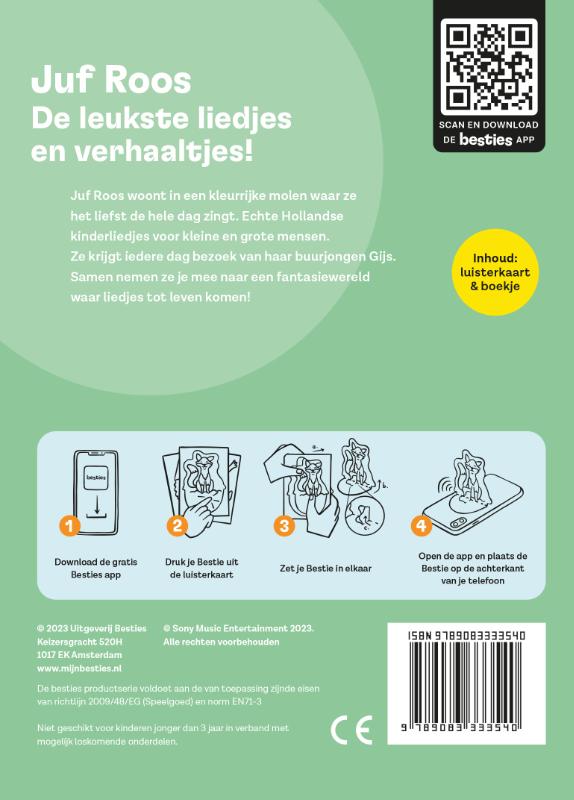 Achterkant van De leukste liedjes en verhaaltjes