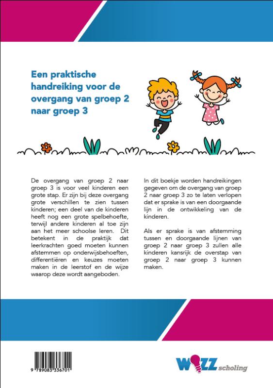 Achterkant van Kansrijk van groep 2 naar groep 3