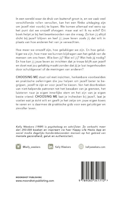 Achterkant van Choosing me