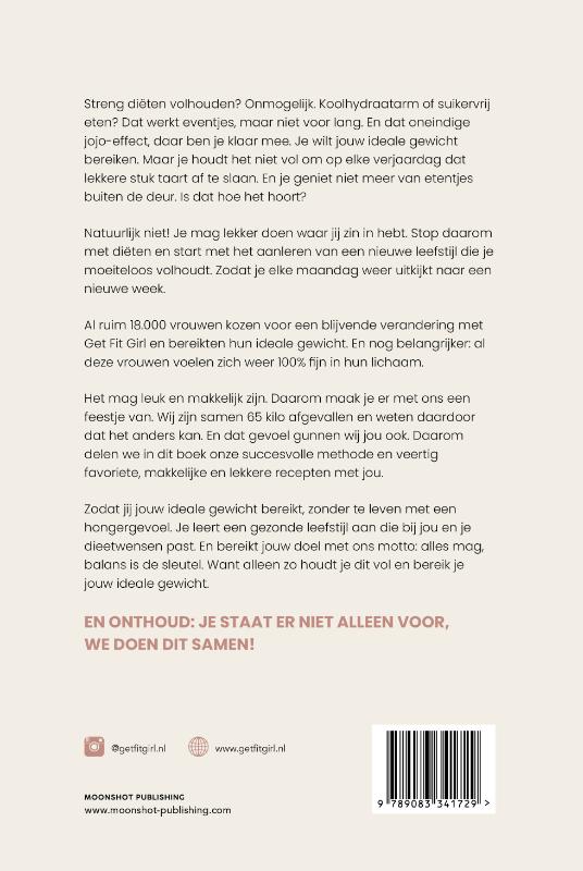 Achterkant van Get Fit