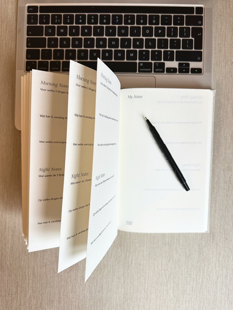 Achterkant van Notes to Self