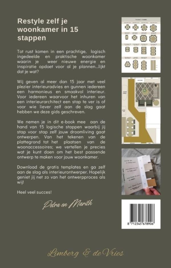 Achterkant van De complete gids om zelf je woonkamer te restylen