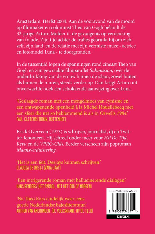 Achterkant van Theo van Gogh