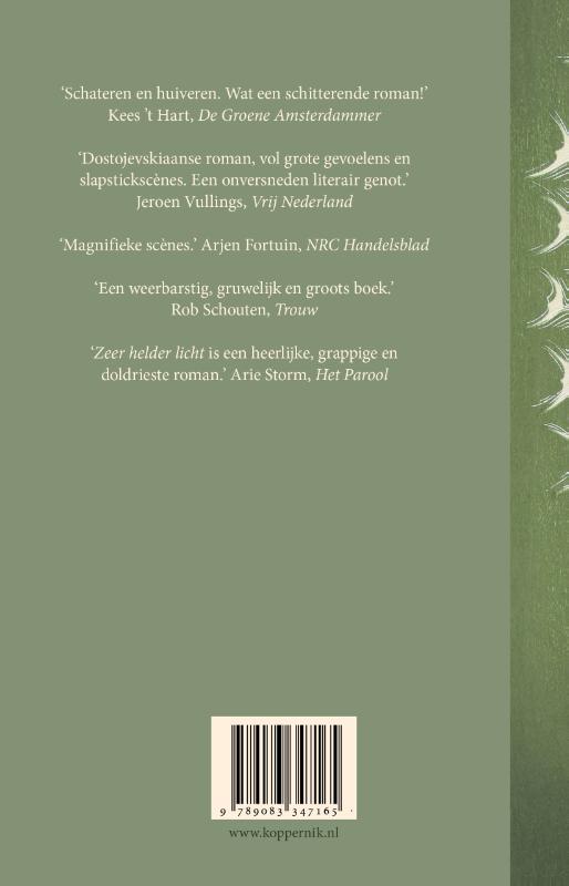 Achterkant van Zeer helder licht