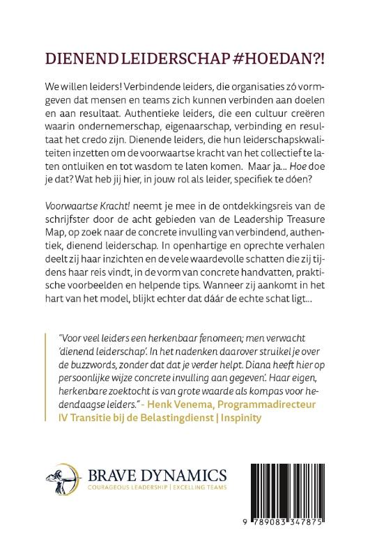 Achterkant van Voorwaartse kracht!