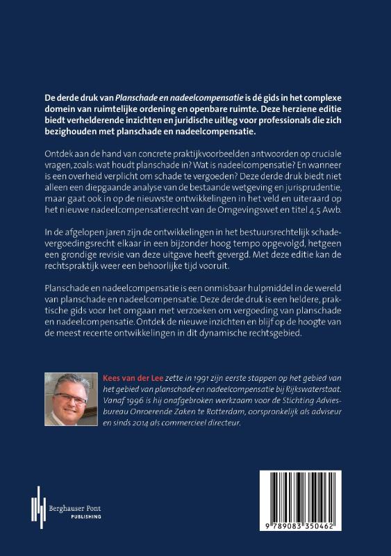 Achterkant van Planschade en nadeelcompensatie