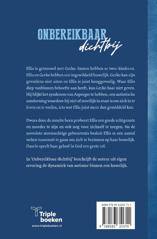 Achterkant van Onbereikbaar dichtbij