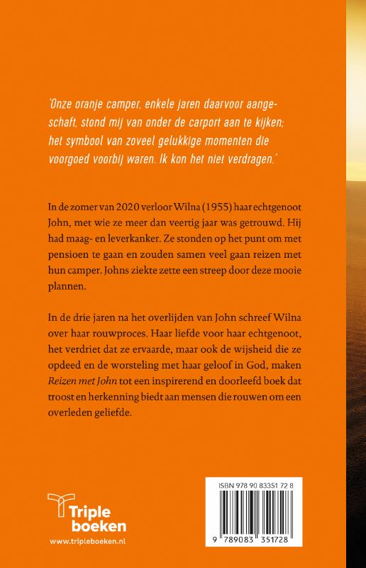Achterkant van Reizen met John