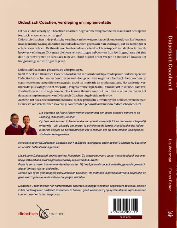 Achterkant van Didactisch Coachen II