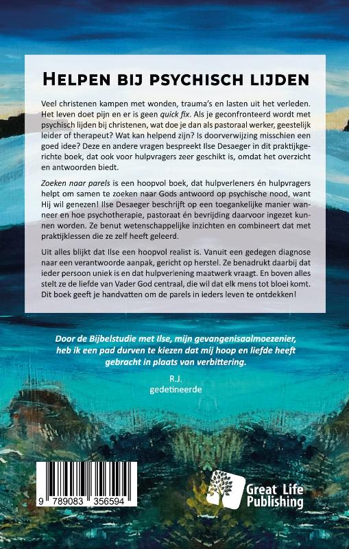 Achterkant van Zoeken naar parels