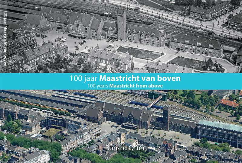 Achterkant van 100 jaar Maastricht van boven