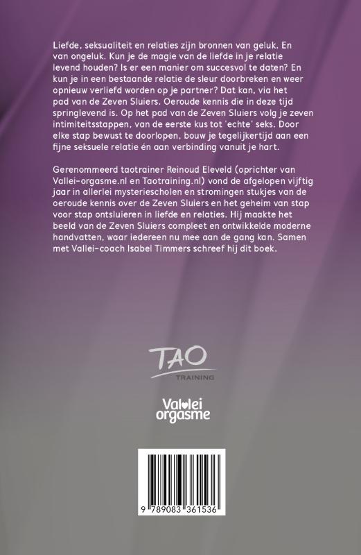 Achterkant van De (kleine) Zeven Sluiers in liefde en relaties
