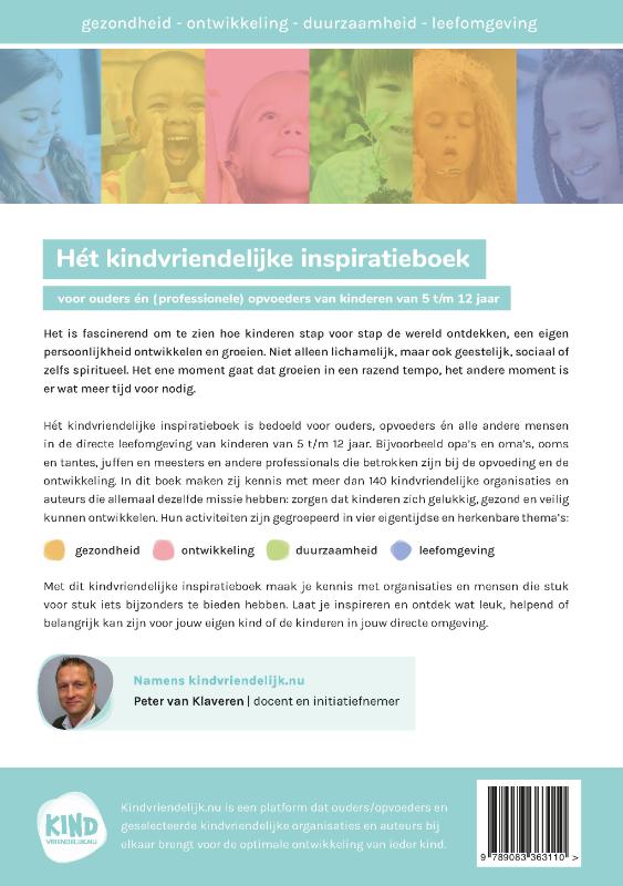Achterkant van Hét kindvriendelijke inspiratieboek