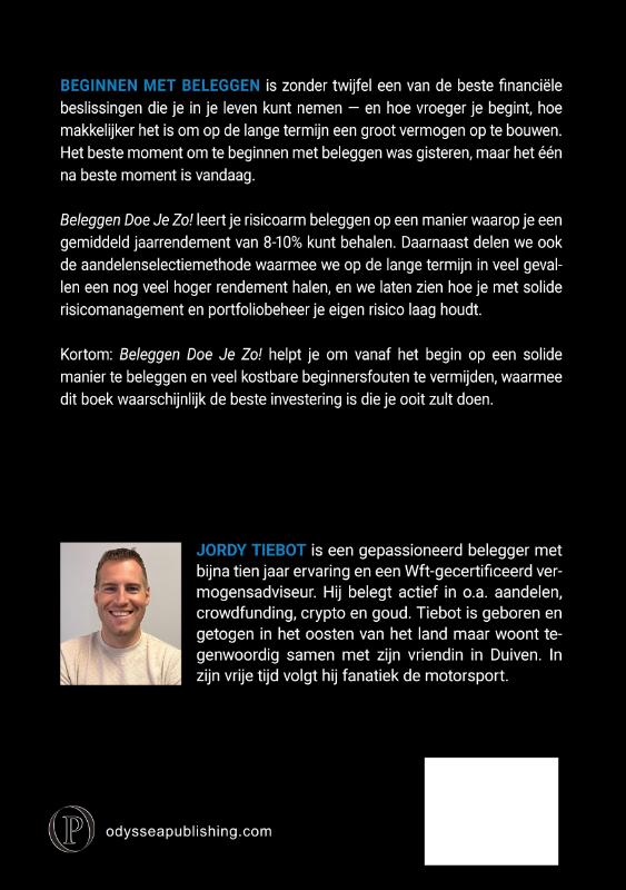 Achterkant van Beleggen doe je zo!