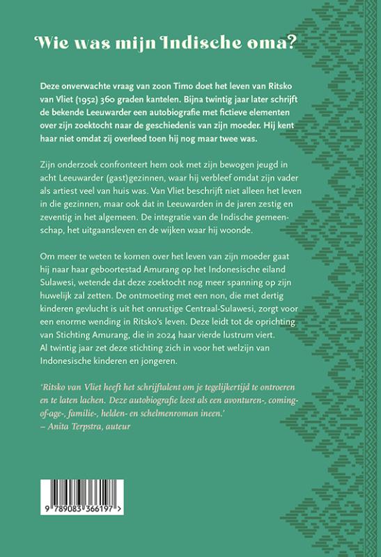 Achterkant van Wie was mijn Indische oma?