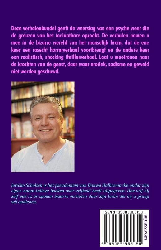 Achterkant van ZWARTE BLADZIJDES UIT DE PSYCHE