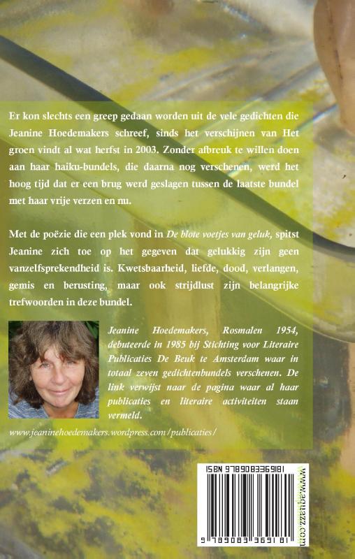 Achterkant van DE BLOTE VOETJES VAN GELUK
