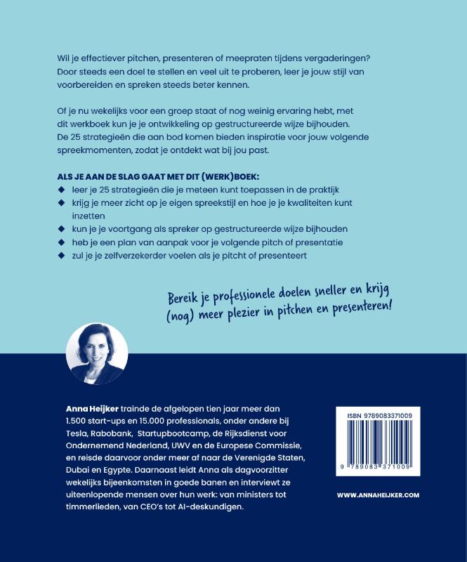 Achterkant van Krachtig pitchen & presenteren