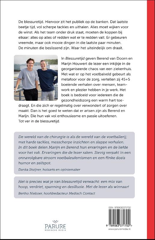 Achterkant van Blessuretijd