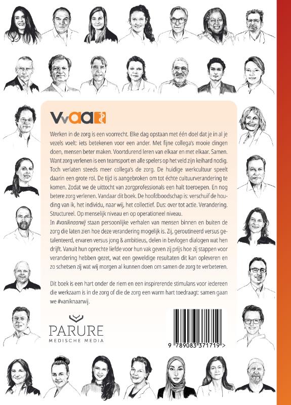 Achterkant van #vaniknaarwij