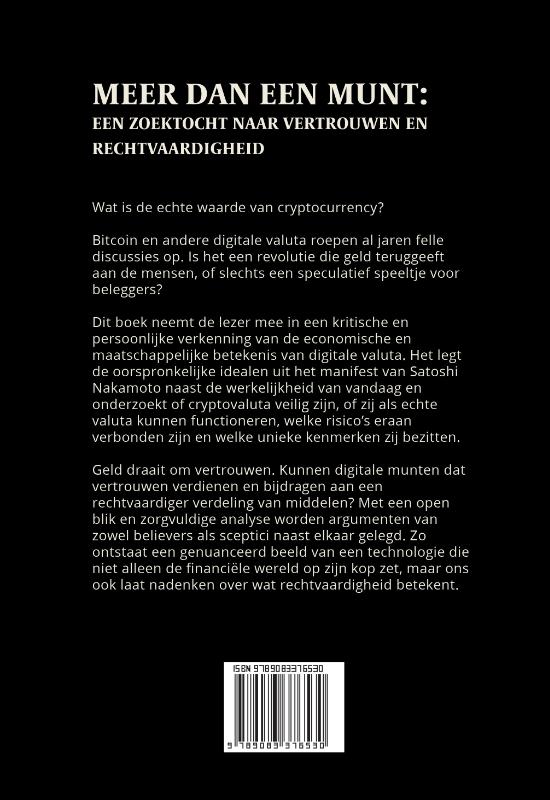 Achterkant van Cryptocurrency