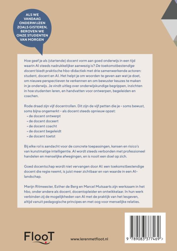 Achterkant van De toekomstbestendige docent