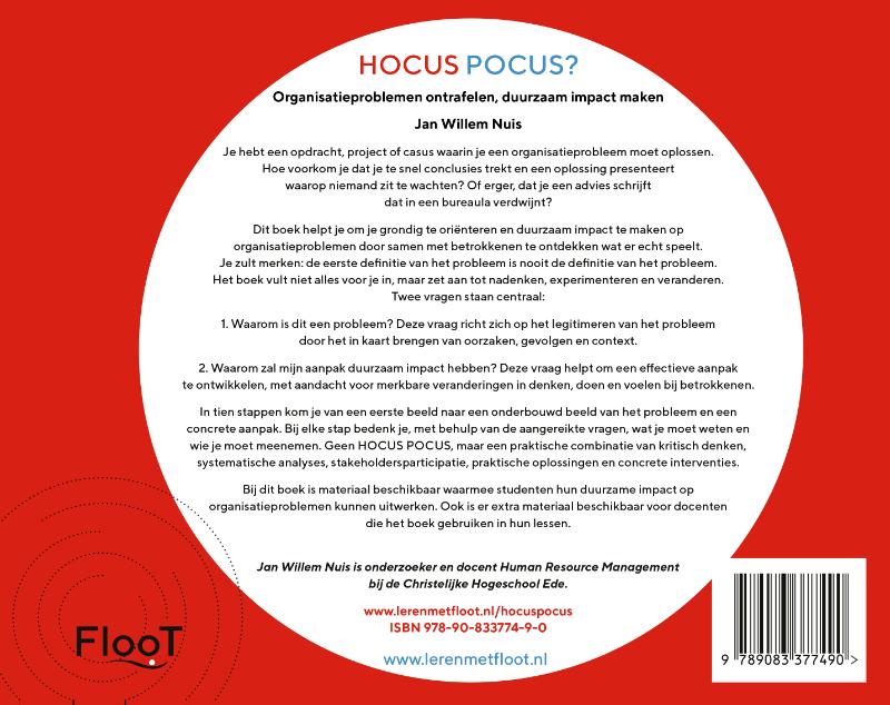 Achterkant van Hocus pocus?