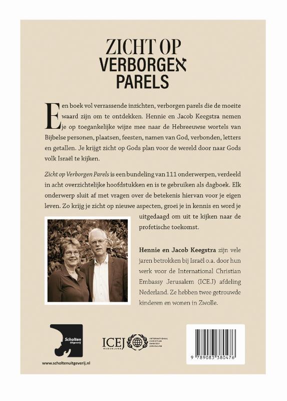 Achterkant van Zicht op verborgen parels
