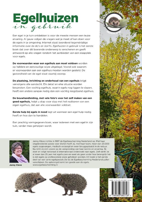 Achterkant van Egelhuizen in gebruik
