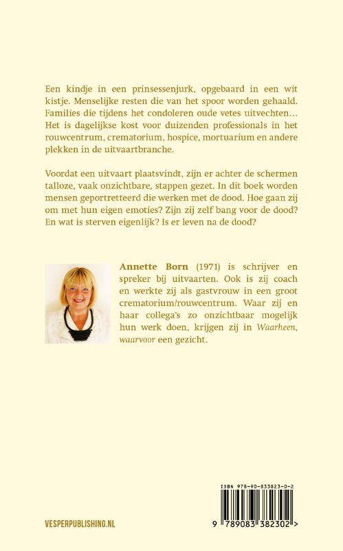 Achterkant van Waarheen, waarvoor