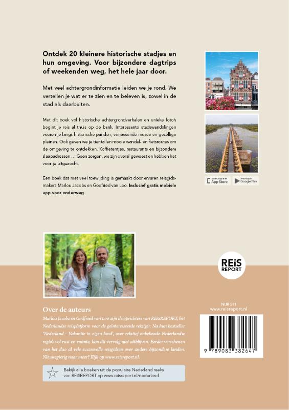 Achterkant van Nederland - kleine historische stadjes